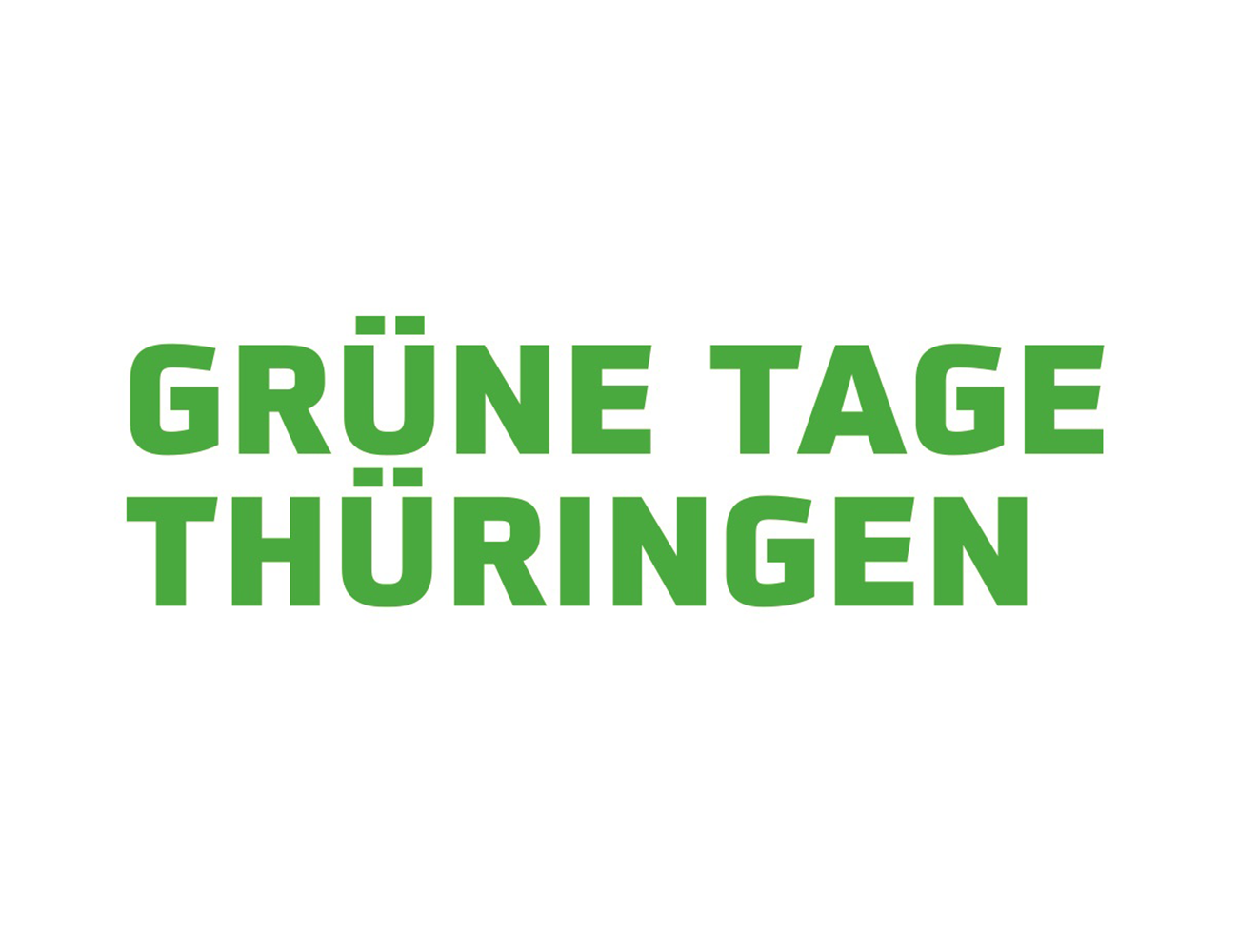 Grüne Tage Thüringen